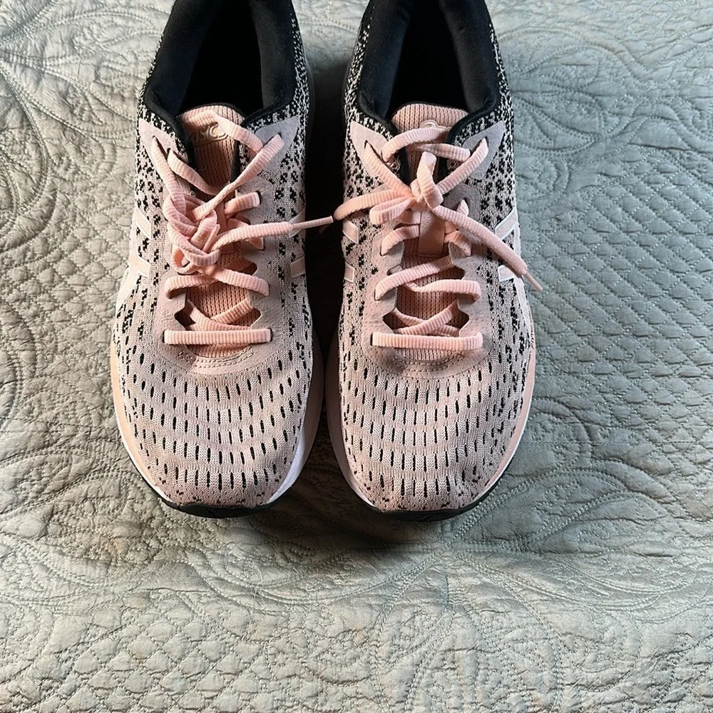 Pink and Black Performance Athletic Shoes
